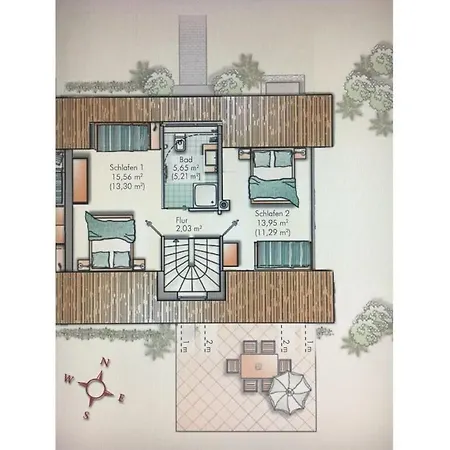 House Lucky Ruegen Дом отдыха